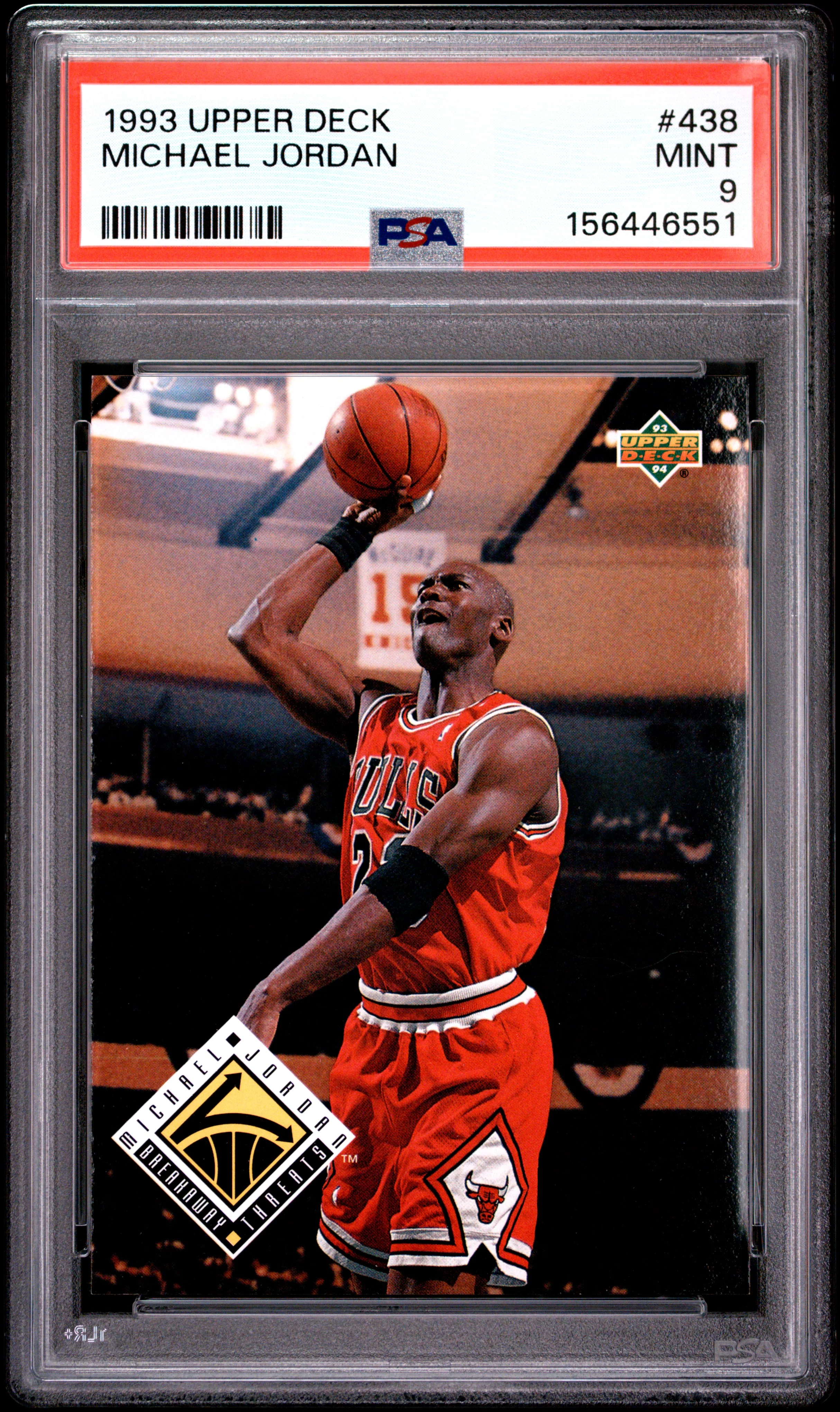 1993 Upper Deck #438 Michael Jordan PSA 9