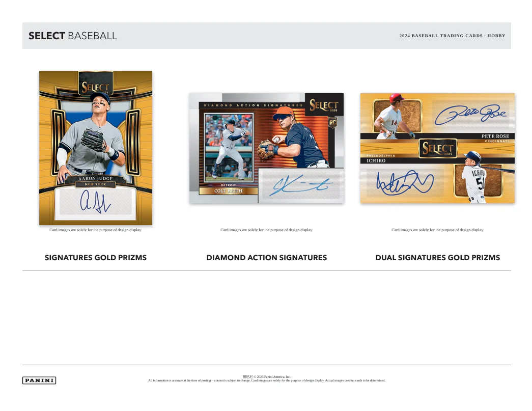 2024 Panini Select Baseball Hobby Box - Image 3