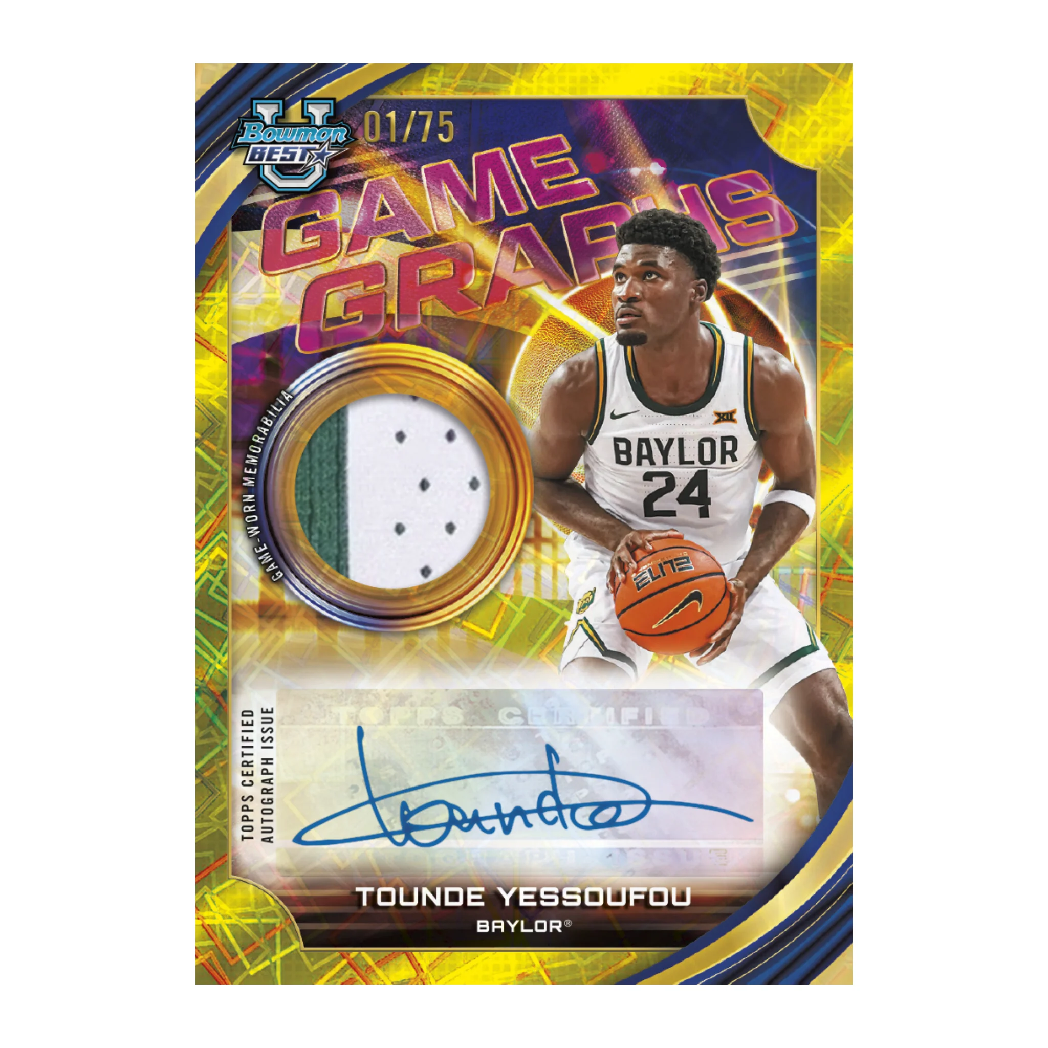 2025-26 Bowman University Best Basketball Hobby Box - Image 9