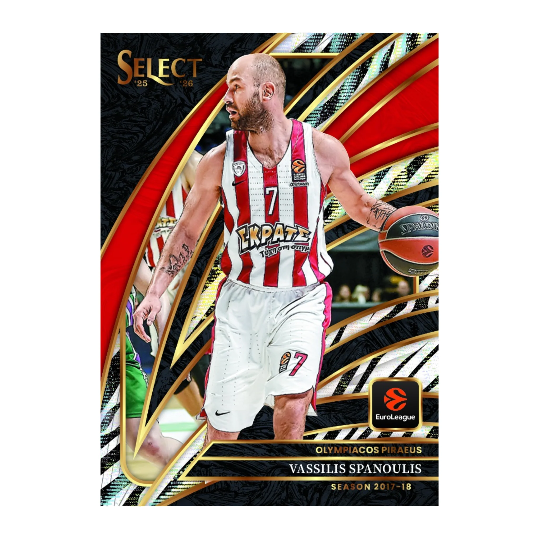 2025-26 Panini Select EuroLeague Basketball Hobby Box - Image 4