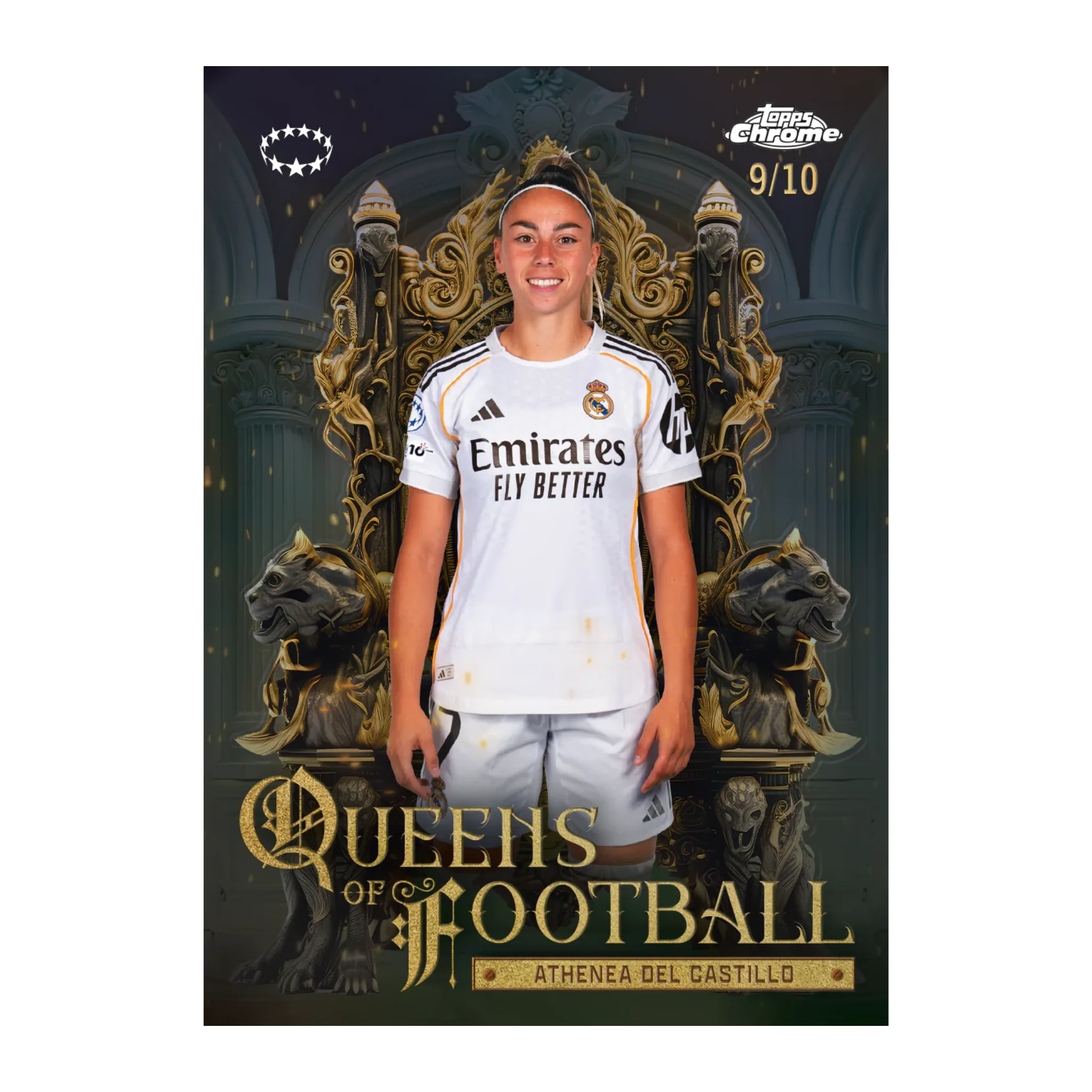 2025-26 Topps Chrome UEFA Women's Champions League Soccer Hobby Box - Image 4