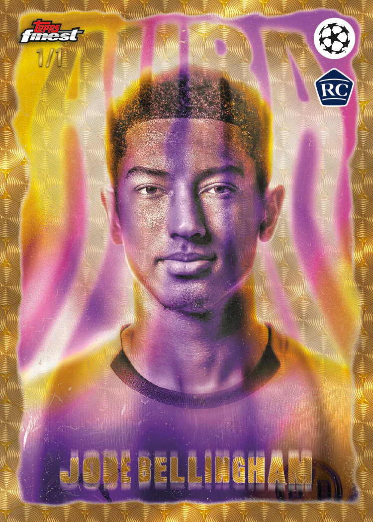 2025-26 Topps Finest UEFA Club Competitions Soccer Hobby Box - Image 3