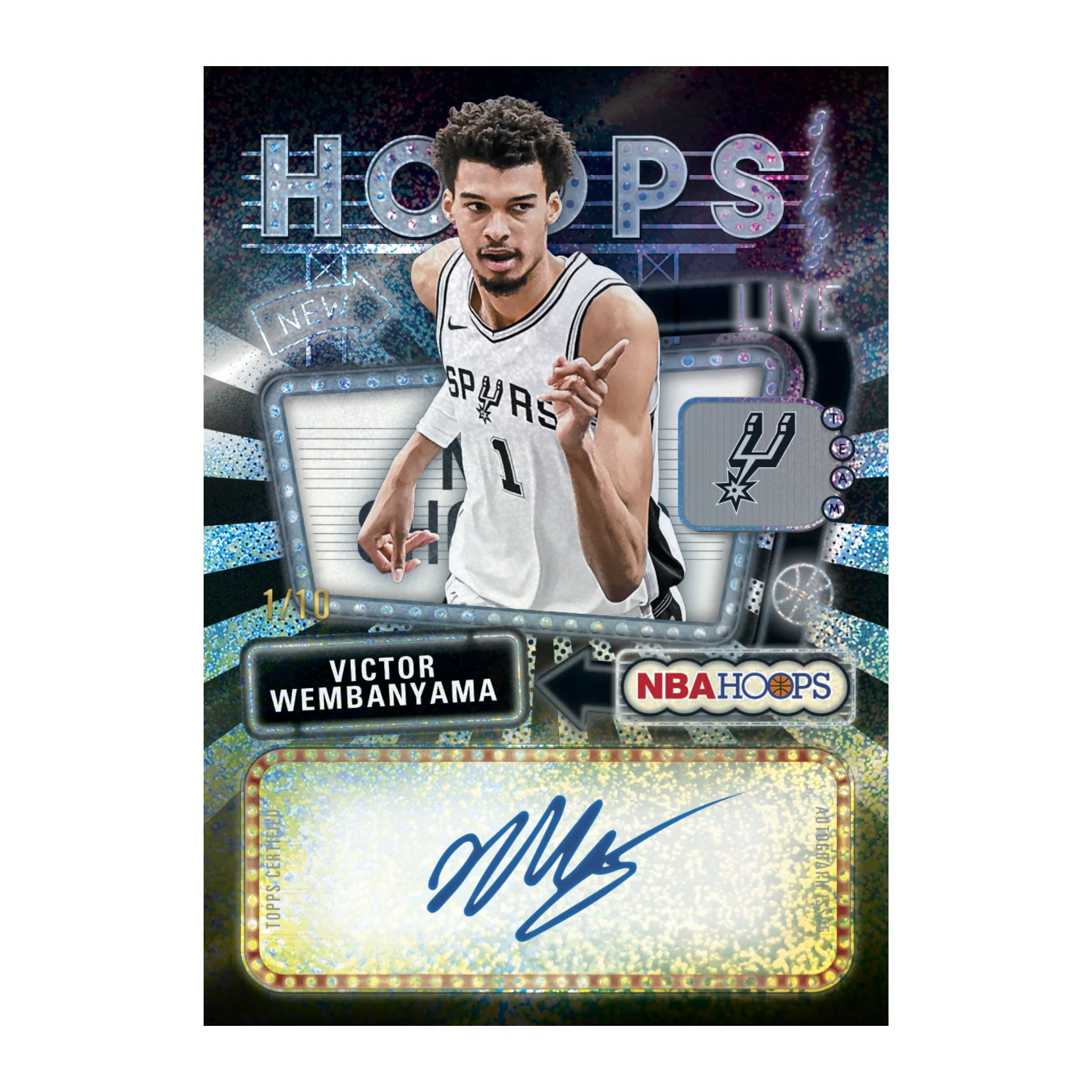 2025-26 Topps NBA Hoops Basketball Hobby Box - Image 5