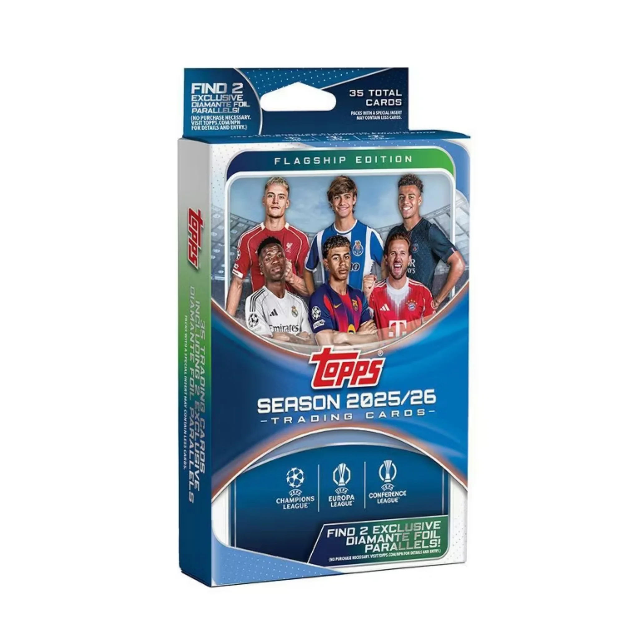 2025-26 Topps UEFA Club Competitions Soccer Hanger Box