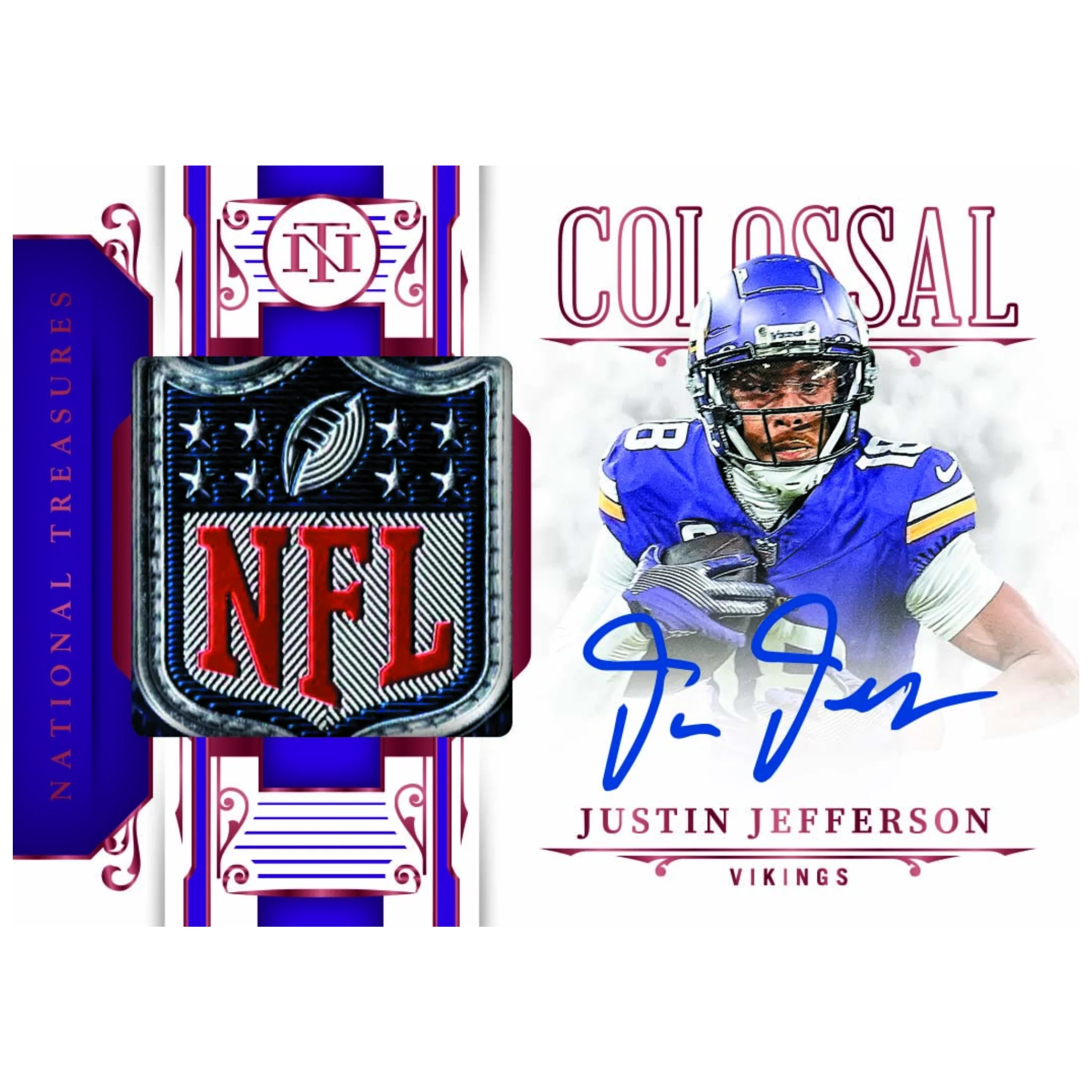 2025 Panini National Treasures Football Hobby Sealed Case (4 Boxes) - Image 5