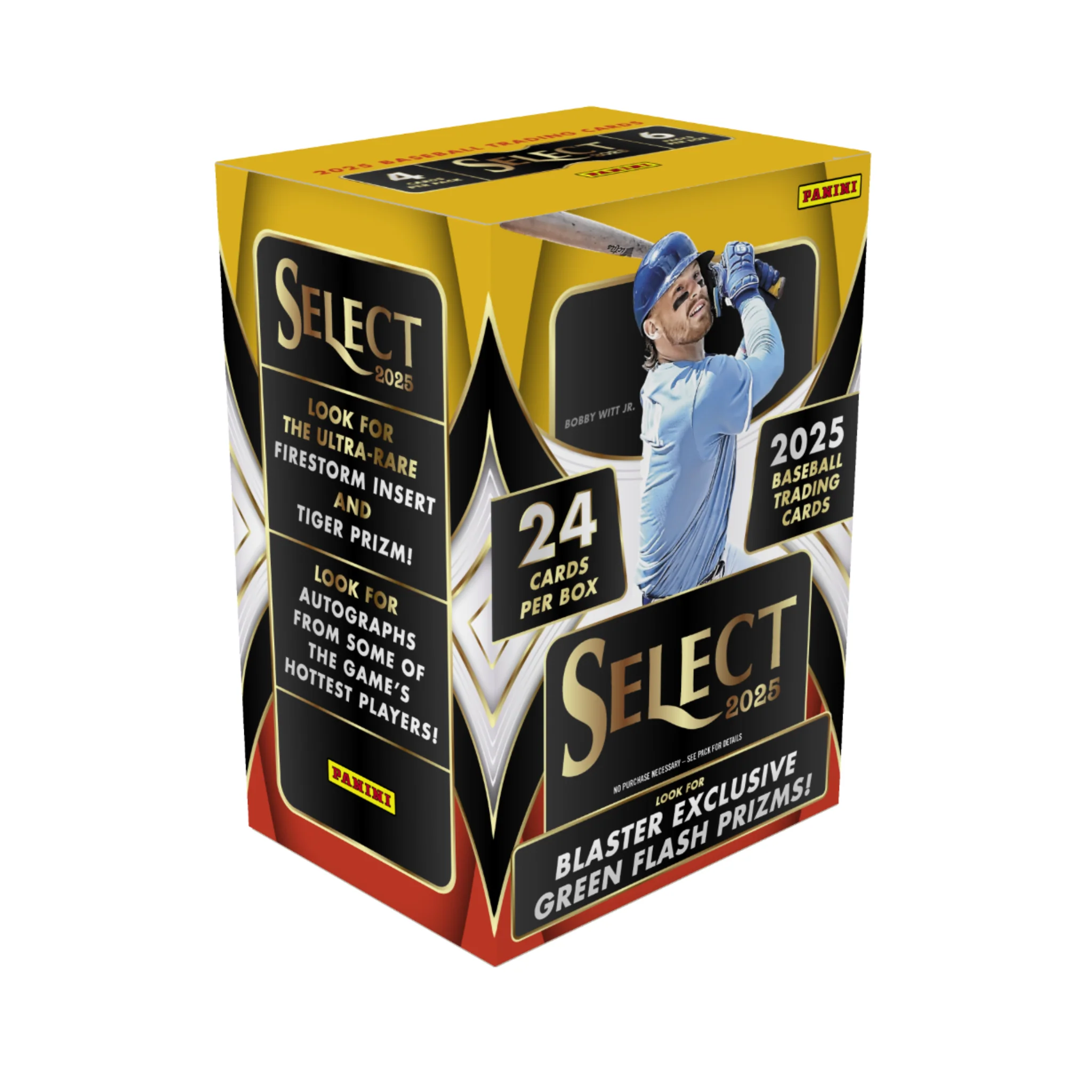 2025 Panini Select Baseball Hobby Blaster Sealed Case (20 Boxes)