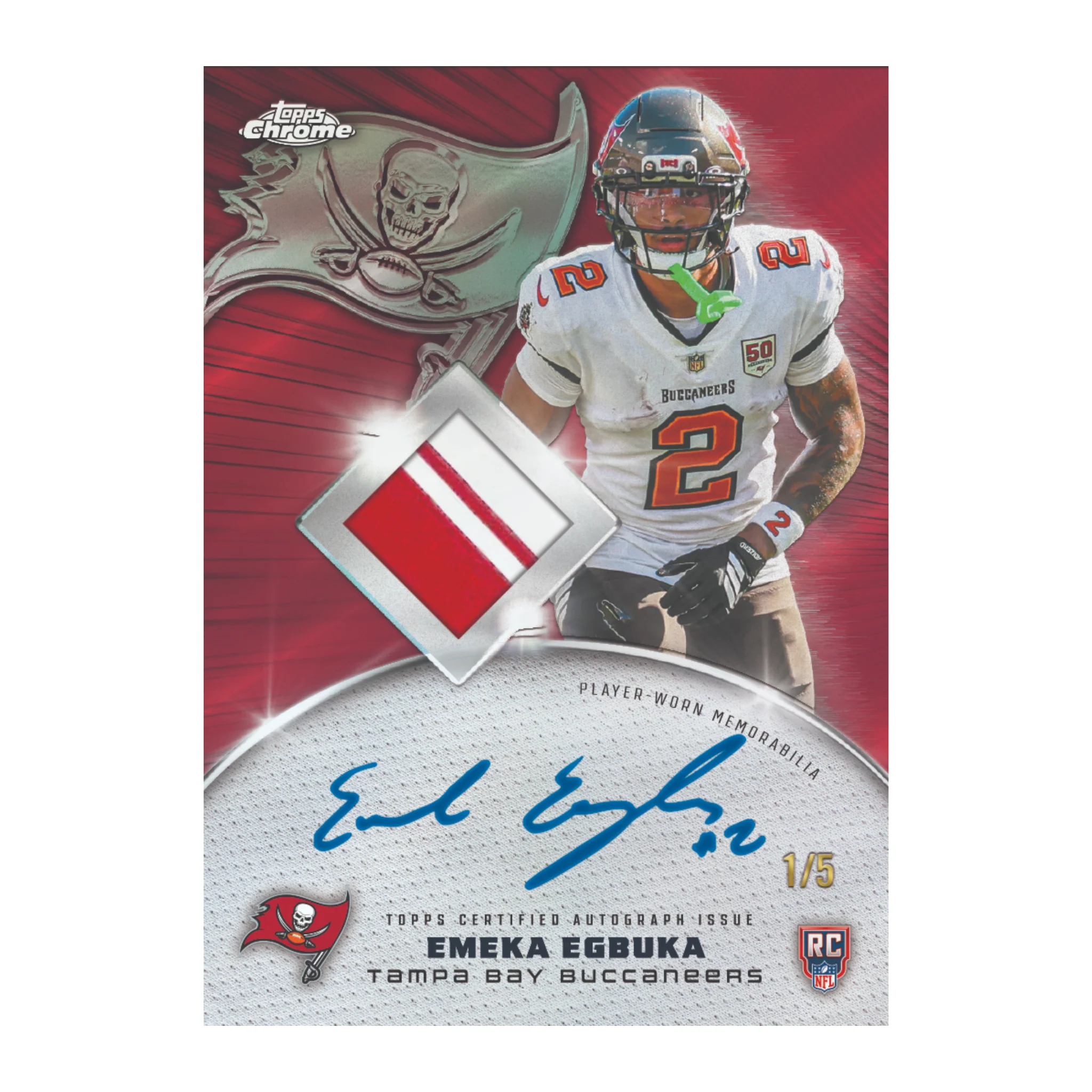 2025 Topps Chrome Football Jumbo Box - Image 9