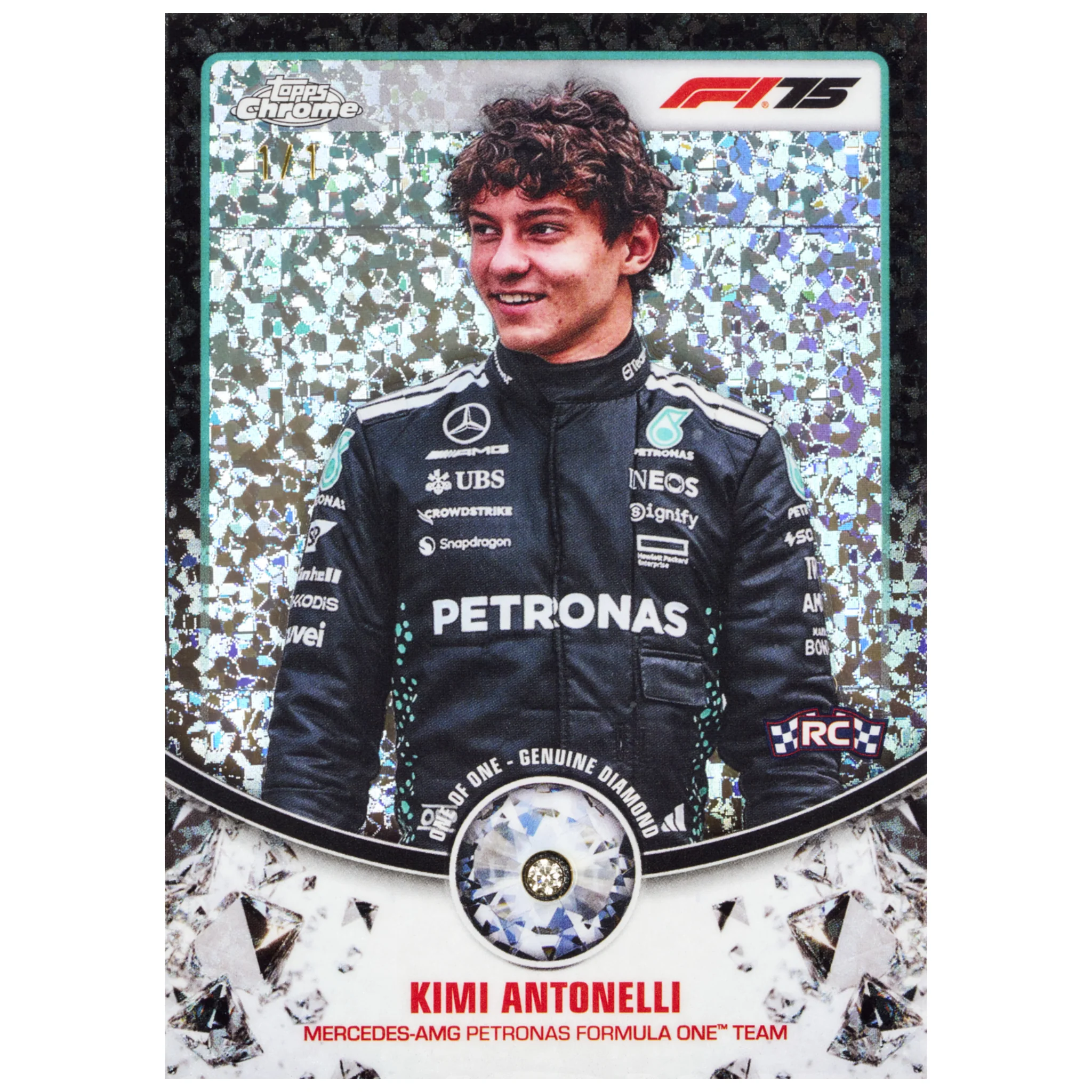 2025 Topps Chrome Formula 1 Hobby Sealed Case (12 Boxes) - Image 4