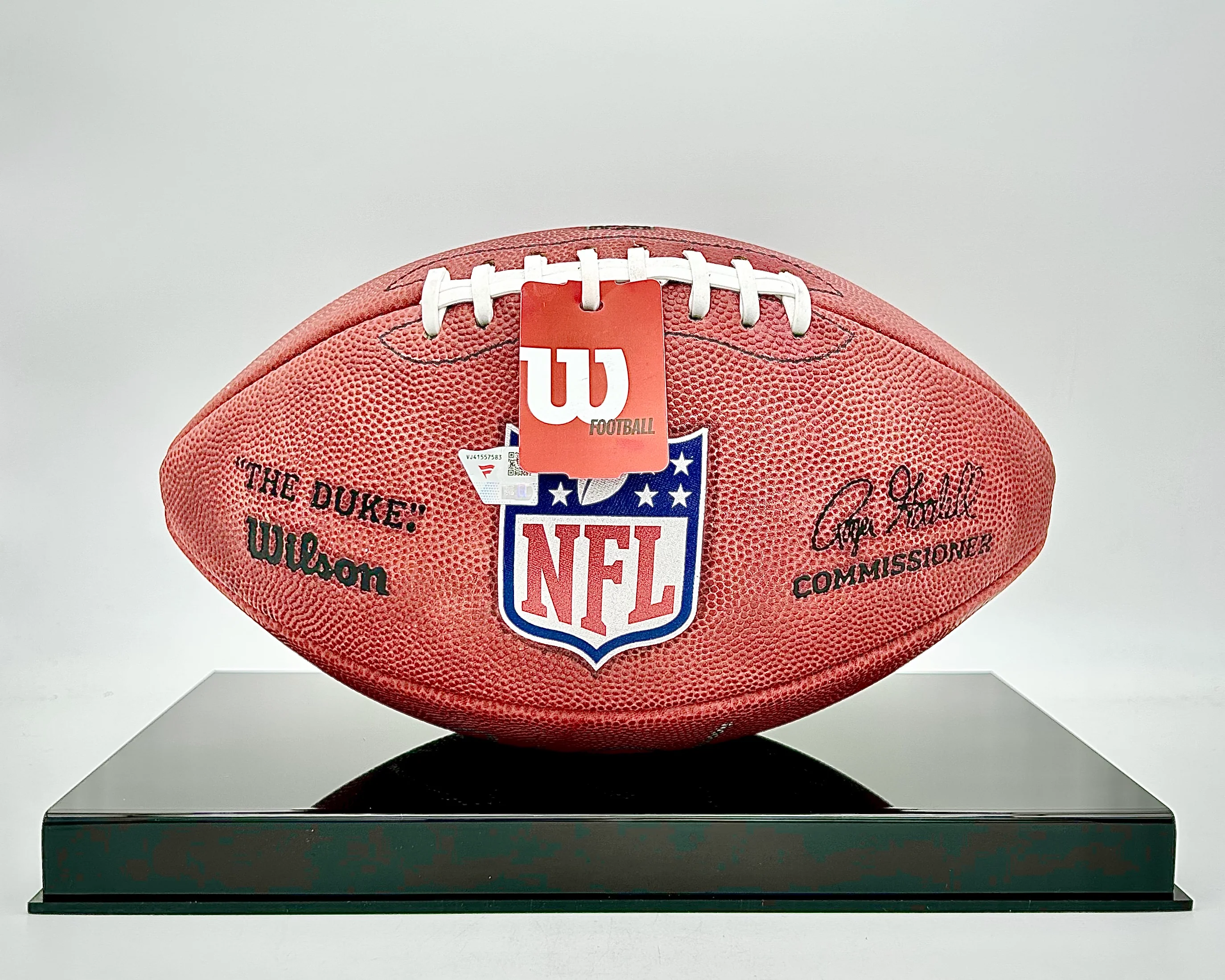 Justin Herbert Los Angeles Chargers Autographed Duke Game Football - Image 3