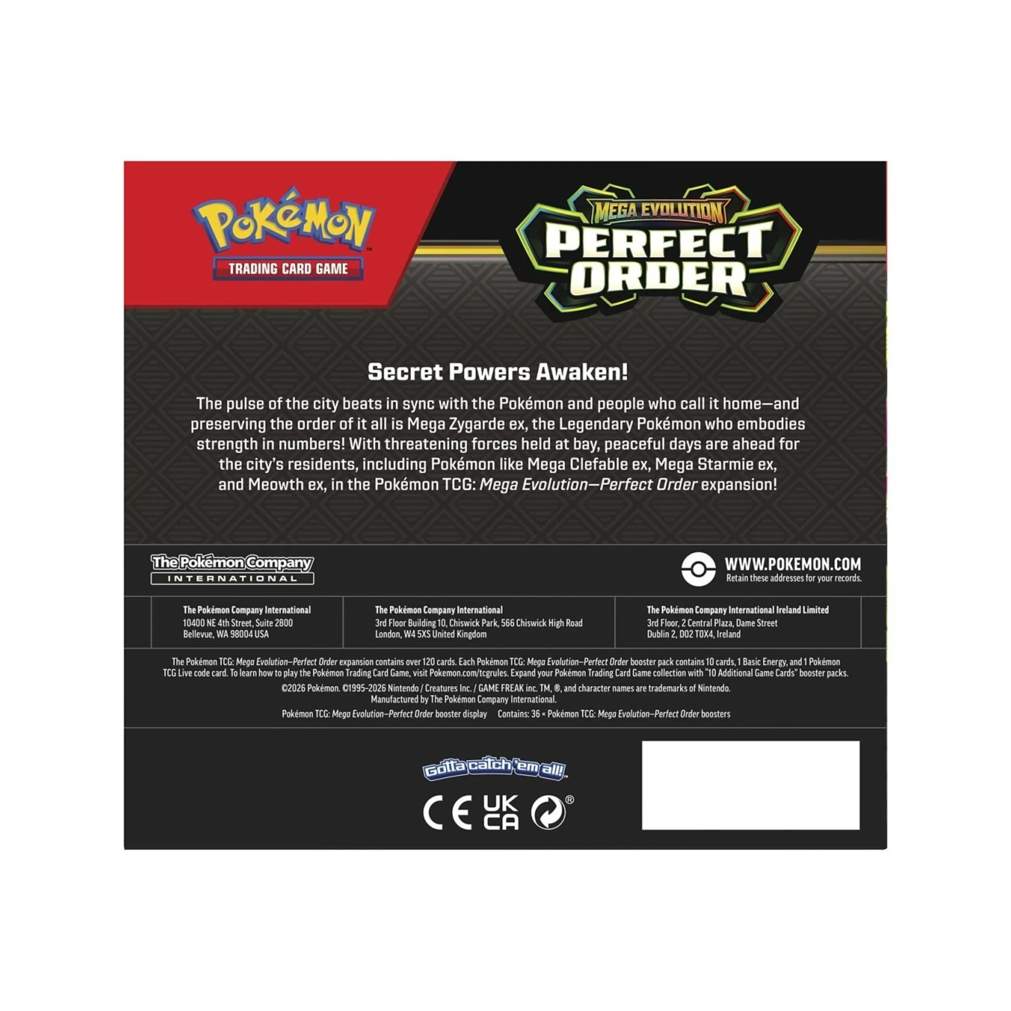 Pokémon Mega Evolution Perfect Order Booster Box - Image 2